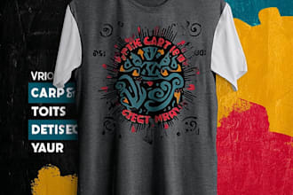 do streetwear t shirt design for your brand