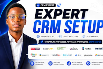 install suitecrm espocrm lofty crm odoo crm perfex dolibarr zoho crm sugarcrm