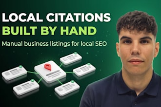 create local citations and business listings for local SEO