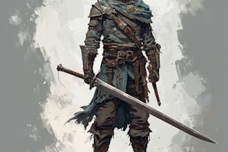 dnd character art and dnd character art