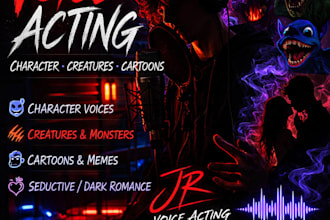 voice act for whatever your project is