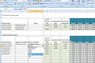 create an airbnb cleaning and turnover tracking spreadsheet