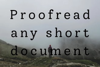 proofread your documents for grammatical errors