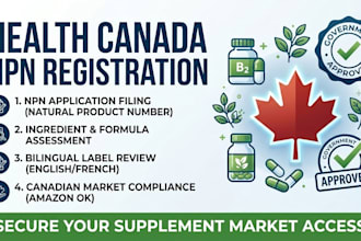 register your natural health product for npn canada approval