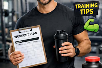 create a personalized workout and muscle gain plan