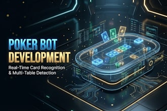 build a poker bot with real time card recognition and multi table detection