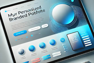 design and customize your professional portfolio website