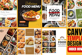 create editable canva templates social media instagram post design for feed