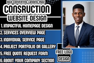 construction website contractor website builder website commercial construction
