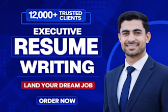 provide professional executive resume writing services