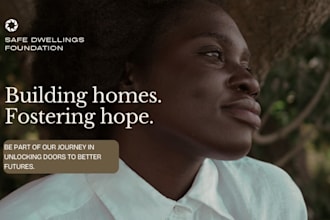 design nonprofit pitch deck grant proposal charity investor pitch deck