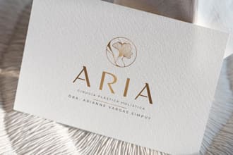 design a modern fashion and beauty brand logo