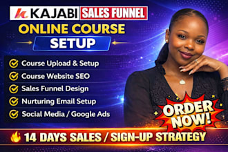 kajabi online course promotion kajabi business coaching course SEO kajabi sales