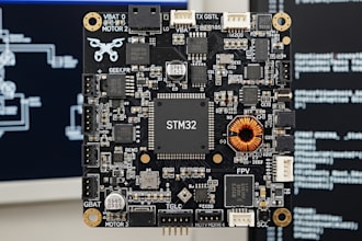design pcb board, pcb flight controller, drone, stm32, schematics and firmware