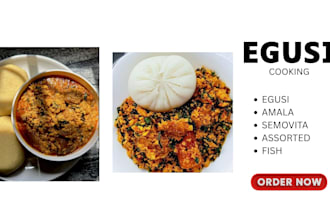 cook egusi soup step by step guide make amala and egusi soup