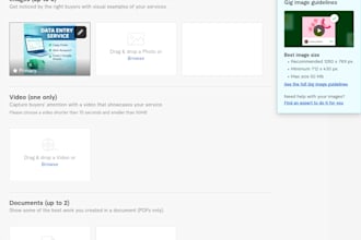 data entry and simple online tasks