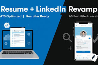 create revamp facebook and linkedin profile professionally