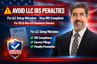 help you avoid common llc mistakes, irs penalties for US company registration