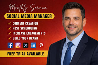 do social media marketing for 3 platforms facebook instagram tiktok