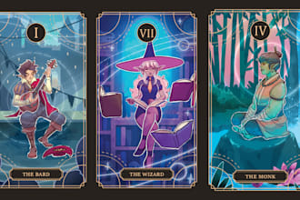 design custom tarot decks oracle card board game ,playing card box for your game