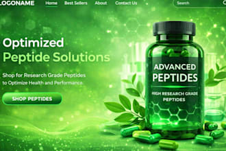 build peptide website research peptide store sarms woocommerce supplement