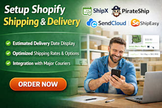 setup shopify shipping c estimated delivery date shipx pirate ship post dhl