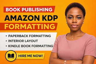 do ebook formatting, amazon kindle ebook formatting, paperback formatting