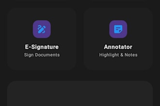 develop a best android app and website app with backend