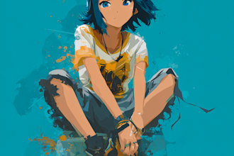 draw beautiful anime illustration