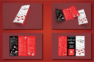 design a professional print ready brochure design
