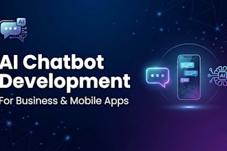 create ai chatbot for business website and mobile apps