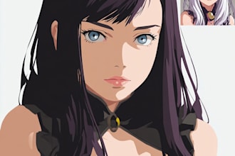 draw anime characters or fanart