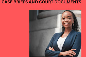 comprehensive case brief and analysis legal research, petitions and appeals