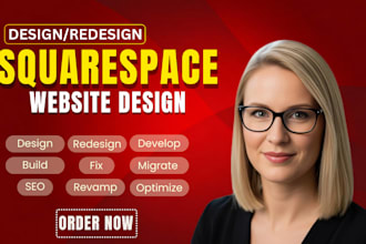 design squarespace redesign squarespace website, website development