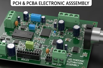 do pcb pcba electronic assembly soldering inspection, test prototype, production