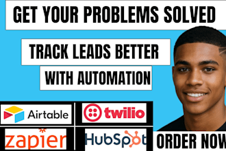 setup twilio automation sms follow ups auto callback airtable crm missed call