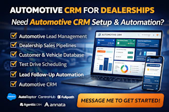 setup salesforce automotive tekmetric autoraptor autoleap shopmonkey mitchell 1