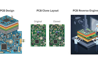 clone pcb board, reverse engineer and redesign pcb layout