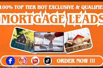 mortgage leads refinancing leads mortgage broker leads facebook google ads