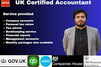your online UK tax accountant, company accounts bookkeeping