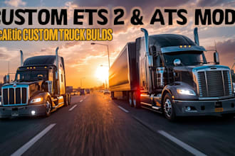 build realistic custom trucks for ets2 and american truck simulator