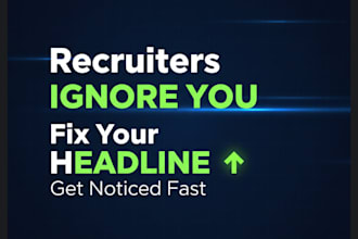 write a linkedin headline that gets recruiters attention