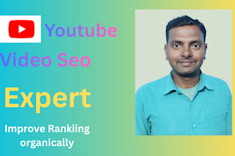 do best you tube video SEO expert optimization and  channel