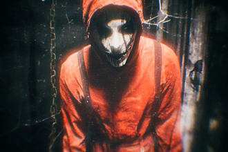 design highly detailed horror gaming youtube thumbnail