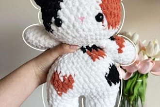 crochet custom plushie, keychain, or cute handmade gift