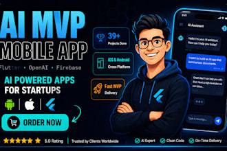 develop ai mvp app using flutter, openai, and firebase