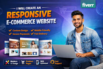 create a responsive e commerce website with wordpress