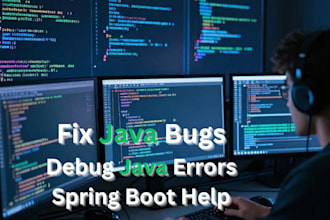 fix java bugs, errors and debugging issues