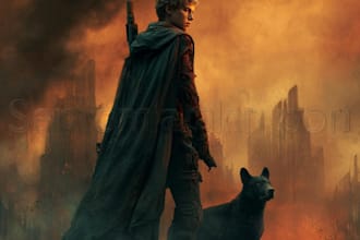design fantasy, sci fi, horror, and dystopian book cover art