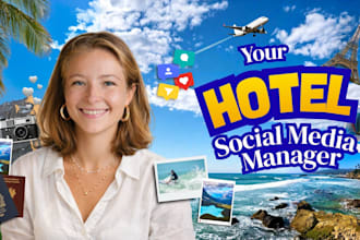 manage socialmedia for your hotel or resort